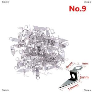 [COD] Shinia 100ชิ้นช่อง3D ตัวอักษรแขวนหูสแตนเลสติดตั้งป้ายโลหะอะไหล่ฮาร์ดแวร์สำหรับโฆษณา