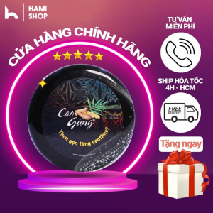 Kem tan mỡ bụng Cao Gừng Hami Shop eo thon dáng gọn sau sinh thiên nhiên Việt 250g chính hãng