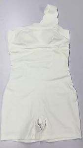 FUBEIKE Nude Feel Tight Jumpsuit Womens Summer Sundress Womens Golf Wear Beauty Back Sports  Dress Woman Clothing2026