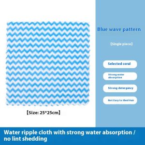 CASA 1PC Worthbuy Cleaning Cloth Micro-Fiber Towel Absorbent Kitchen Towel Dish Cloth Kain Lap Meja Tuala Pinggan