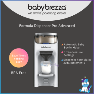[NEW] Baby Brezza Formula Pro Advanced Automatic Milk Dispenser | Fast Mixing | 1 Year Warranty