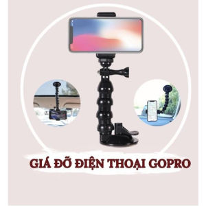 Kẹp điện thoại gopro trên ô tô LOẠI ĐẾ HÍT MẠNH - ATN