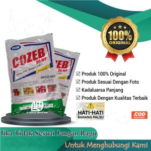 Fungisida Mankozeb Cozeb 80 wp 1 Kg Original DGW
