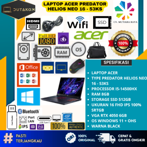 LAPTOP ACER PREDATOR HELIOS NEO 16-53KS