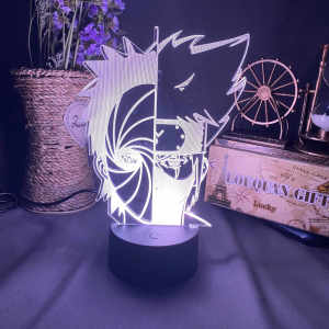 Kakashi Anime 3D Naruto Acrylic LED Lamp Night Lamp Gifts Personal Use