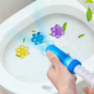 Gel thơm khử trùng bồn cầu diệt khuẩn toilet dạng thạch hình bông hoa