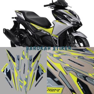 Striping Stiker Yamaha Aerox alpha 155 2025 list body standar berkualitas terbaik dan termurah