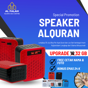 Speaker Murotal Alquran 30 Juz 32 GB Radio Salon Bluetooth Full Bass TP 631 BT