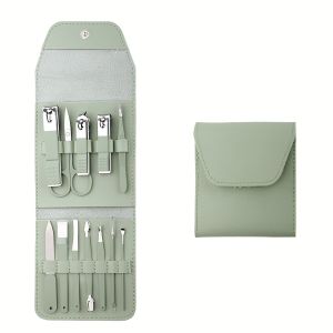 Gunting Kuku Set Lengkap Alat Gunting Kuku 12 in 1 Manicure Set Model Pouch Dompet Terbaru -ZJ-9