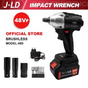 [BISA COD] PEMBUKA BAUT MOBIL DEWALT JUMBO DK2348 - JLD MESIN BOR IMPACT WRENCH CORDLESS 48V 2 BATTERY BRUSHLESS JV88 - ALAT BUKA BAUT RODA MOTOR MOBIL TRUK PORTABLE BATERAI J.LD TOOL HUJIA BUKAN MAKITA GTOOLS