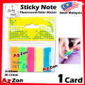 Sticky Note Memo Pad Fluorescent Note Sticker Post Sign Here Sticky Notes. 