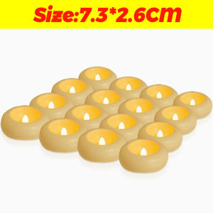1/12PCS LED Floating Sensor Candles Battery Operated Waterproof Tealights DIY Wedding Birthday Party Flameless Electronic Candle