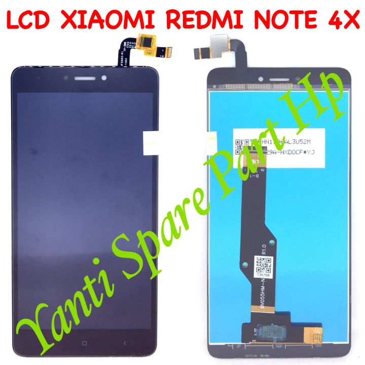 Lcd Touchscreen Xiaomi Redmi Note 4X Snapdragon Fullset Original ...