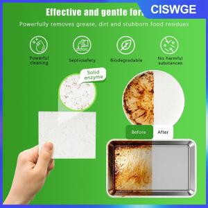 CISWGE 30 100pcs máy rửa chén sạch dầu bụi bẩn loại bỏ khử mùi làm sạch máy tính bảng Bát công cụ nhà bếp rửa chén tấm chất tẩy rửa