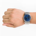 Timex  Analog Silver Stainless Steel Analog Quartz Watch For Men TW00NTD11E CLASSICS. 
