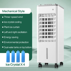 Portable Air Cooler Fan with Ice Box Personal Cooling Fan for Home Office Use 3 Speed Settings Low Noise Malaysia