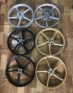 MÂM VÀNH ĐÚC 5 CÂY XMODE KIỂU RCB EXCITER 150 155 BẢN NHỎ 1.4 VÀ 1.6 GẮN ZIN KHÔNG CHẾ CHÁO THEO XE