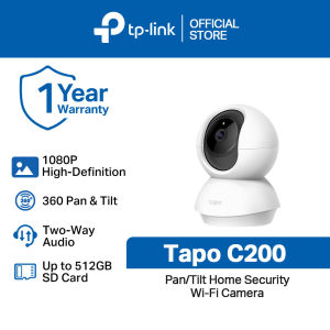 TP-Link Official Store | Tapo C200 | 1080p Indoor 360 Degrees Pan and Tilt WiFi IP Security Cctv Camera Connect to Cellphone Two Way Audtio with Mic and Speaker