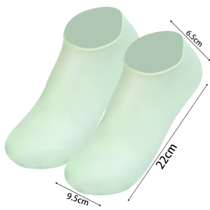 1Pair Silicone Moisturizing Gel Heel Socks Cracked Foot Skin Care Protector Socks For Women Breathable Socks anti socks for women men