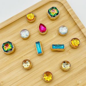 USOQ Jibbitz Croc Set Gradient Ornaments Cave Shoe Buckle DIY Accessories Crocs Charm Jibbitz Button