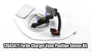 Turbo for Charger Vane Position Sensor Kit for Chevrolet for Silverado 6.6L for Sierra 2500 3500 HD for Duramax LLY LBZ LMM LML 6.6L 2004.5-2015 Replaces 12643471 12635324 904-235 763527-0512