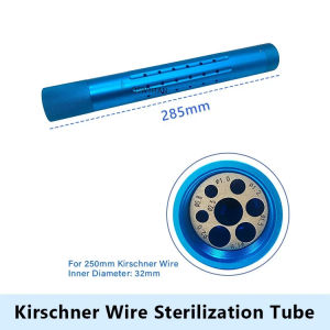GREATLH Aluminium Alloy Kirschner wires pins sterilization Tube Drill Bits Sterilization Orthopedics Instruments