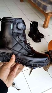 SEPATU PDH TALI PUTAR MITRACK KULIT Sepatu PDH POLANTAS
