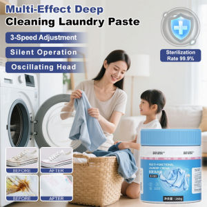 🔥 Best Price💕 Multi-Effect Deep Clean Laundry Paste Powerful Stain Remover Fresh Fragrance Concentrated Formula Safe For All Colors Long-Lasting Freshness Gentle On Fabrics