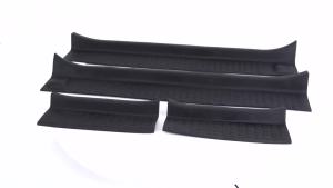 sapid 4pcs Car Door Sill Guards Kit for Jeep Wrangler JL JLU 2018-2024/Jeep Gladiator JT 2020-2022 Anti Scratch Door Edge Protector 3L7H4
