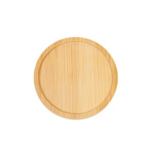 KECTTIO 5pcs Creative Bamboo Coasters Heat-resistant Durable Insulated Placemat Crafts Natural Storage Tray Dining Tables
