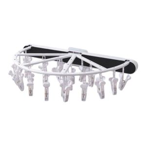 No Punching Socks Underwear Plastic Drying Racks Dryer Hanger With Clips Laundry Bras Baby Clothes Drying Racks