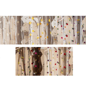 Elegant Lace Table Runner For Wedding Decoration Colorful Transparent Flower Tablecloth Multipurpose Party Decoration