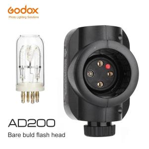 Original H200J Flash Head for AD200 AD200PRO AD-FT200 200W FlashTube Bare Bulb Speedlight Flashes Photography Accessories