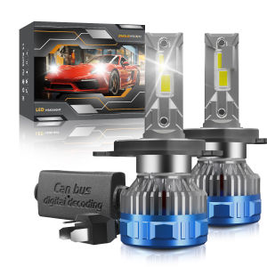 EKLEVA LED Headlight Bulb Super Bright Headlamp Canbus 1300W 150000LM H1 H4 H7 H11 9005 9006 6000K Auto Turbo Fog Light 32V