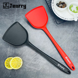 Jearry Silicone Handle Spatula Heat Resistant Food Grade Silicone Kitchen Utensils