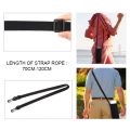 1pc Water Bottle Carrier Insulated Cover Bag Holder Strap Insulated with Travel Strap Black Insulated Bottle Carrier Water Bottle Bag. 