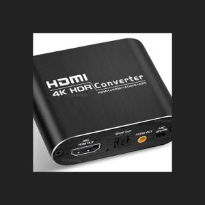 4K 60Hz HDMI ARC Audio Extractor 5.1 CH HDMI to Optical Toslink SPDIF + 3.5mm AUX Jack Stereo Audio Converter for PS4/5 HDTV DVD
