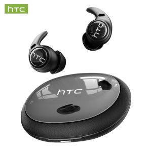 HTC NE76 AI Translation Earbuds Bluetooth 6.0 Earbuds ASMR Sleep Headphones Real-time Translation Noise Cancellation HiFi High-Definition Sound Quality Call Noise Reduction With microphone