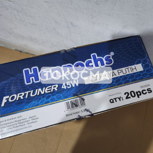 Lampu LED Bohlam Fortuner Capsul 45w 45watt Hannochs Cahaya Putih 1 DUS 20Pcs