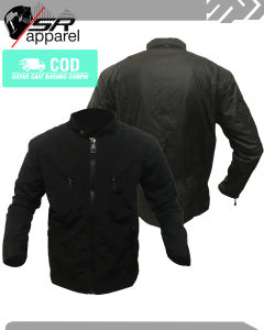 Jaket Motor Tebal Tahan Angin BK ST