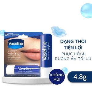 Son Dưỡng Môi Vaseline Son Thỏi Lip Therapy 4.8g Dưỡng Môi Dịu Nhẹ Và Mềm Mại Tự Nhiên - Wincy Mart