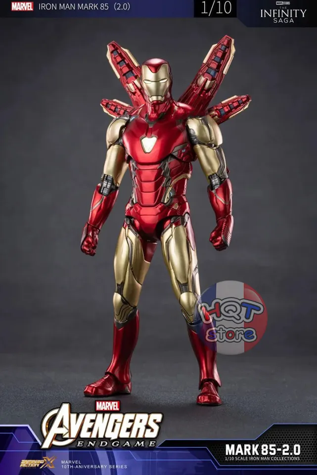 Iron Man Mark 85 and Mark 49 Rescue Suit 1/4 Scale Statue Set - Spec  Fiction Shop