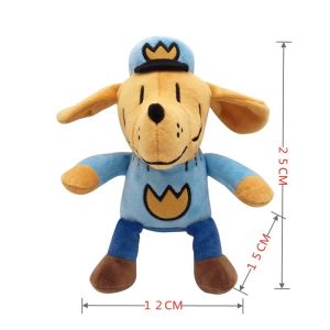 25CM Anime Dog Man Plush Toy Cute Cushion Sofa Decoration Home Dogman Plush Pillow Plushie Stuffed Toys For Children Gift