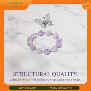 ❣️❣️❣️ Vibrant Butterfly Beaded Bracelet Elastic Rope Cute Fashion Jewelry For Girls Women Gift Summer Accessory