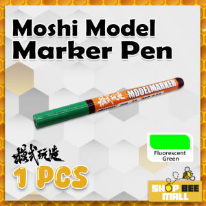 Moshi MS042 0.7MM TIP Fluorescent Marker Pen N001-N007 Neon Color Pen Marker Gundam Neon Colour Marker UV Light
