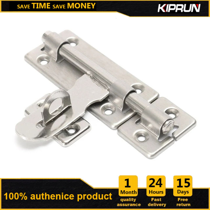 [Ready stock] KIPRUN 4/6/8 Inch Hardware Door Lock Stainless Steel