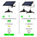 Solar Pendant Light dengan Remote Control Lampu Dinding Dalam Ruangan Tahan Air Portabel Berkemah Taman Halaman Lampu Gantung untuk Taman Jalan. 