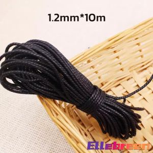 ELLE 10m Leather Line Waxed Cord Thread String Strap Necklace Rope For Making DIY Bracelet Supplie