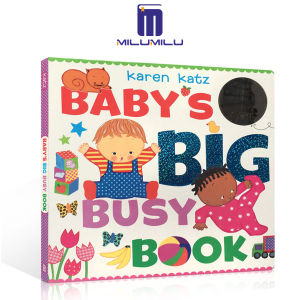 Babys Big Busy Book Board book – Lift the flap by Karen Katz Original English books