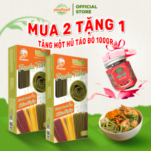 Bánh Canh Chùm Ngây Pico Food Bánh Canh Ống Chùm Ngây 100% Tự NhiênThực Phẩm Ăn Kiêng Hỗ Trợ Giảm Cân hộp 250g